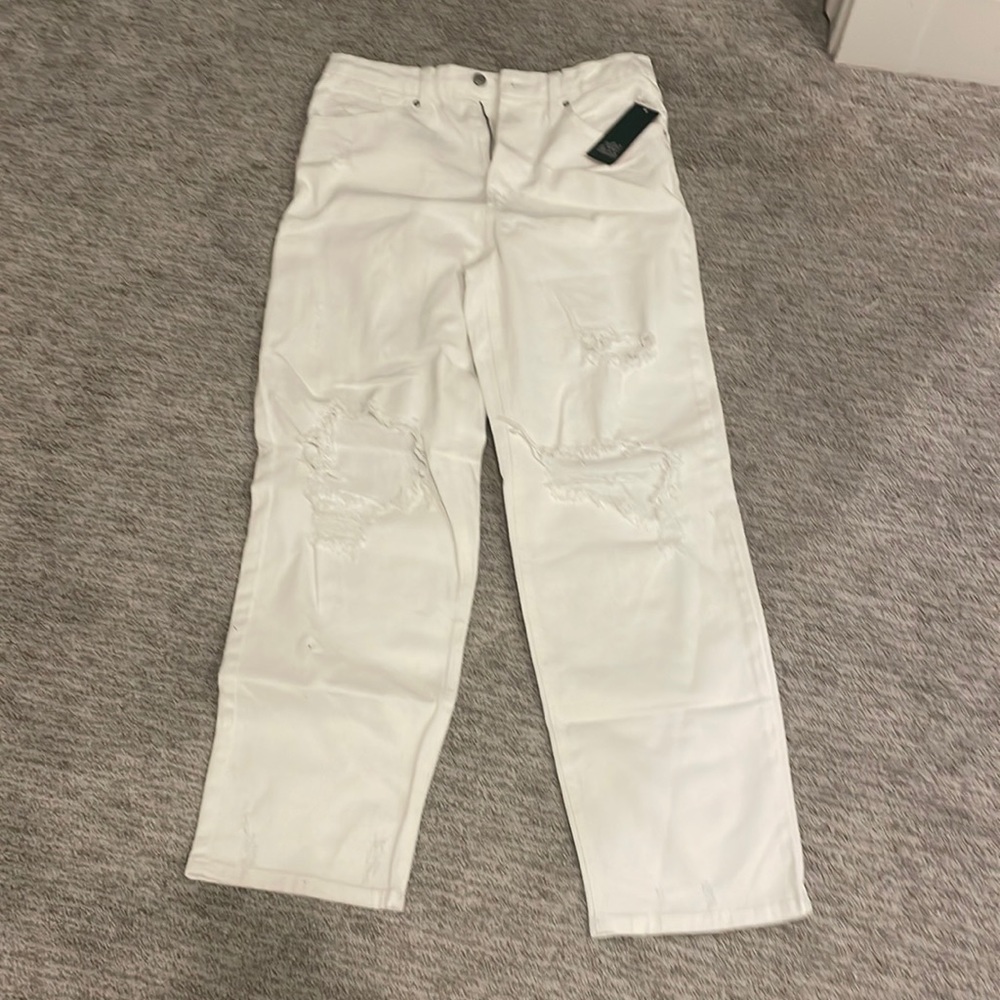 NWT wild fable white denim jeans